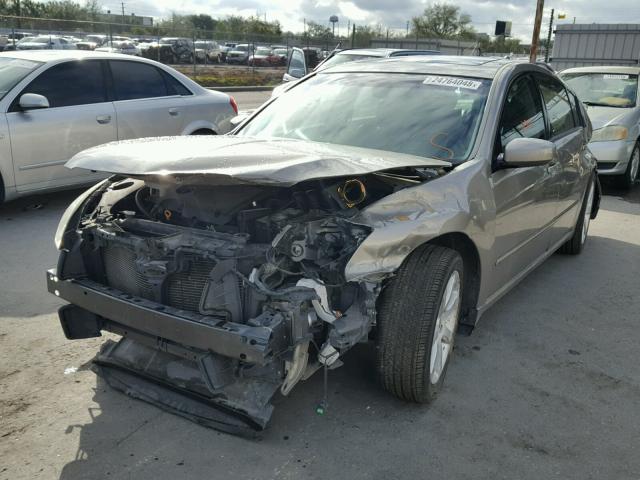 1N4BA41E67C820475 - 2007 NISSAN MAXIMA SE TAN photo 2