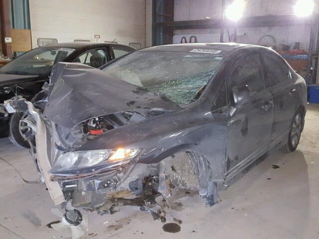 2HGFA16859H315722 - 2009 HONDA CIVIC EX Boz foto 2