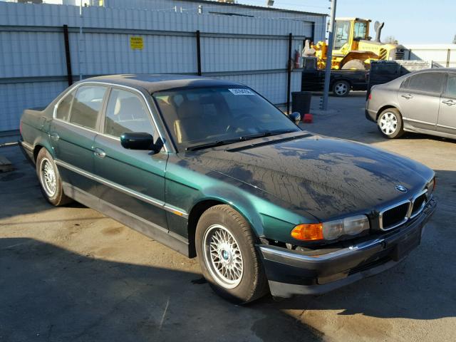 WBAGG8334XDN73577 - 1999 BMW 740 I AUTO GREEN photo 1