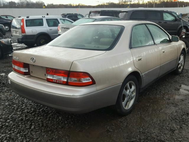 JT8BF28G8Y5084411 - 2000 LEXUS ES 300 TAN photo 4