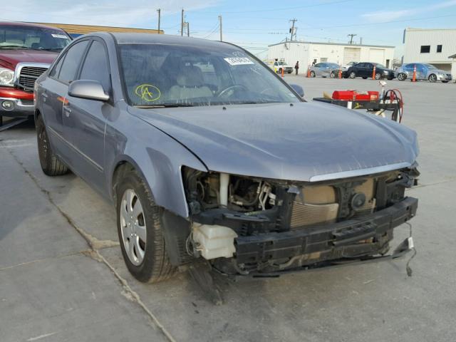 5NPET46C98H308594 - 2008 HYUNDAI SONATA GLS SILVER photo 1