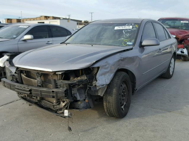 5NPET46C98H308594 - 2008 HYUNDAI SONATA GLS SILVER photo 2