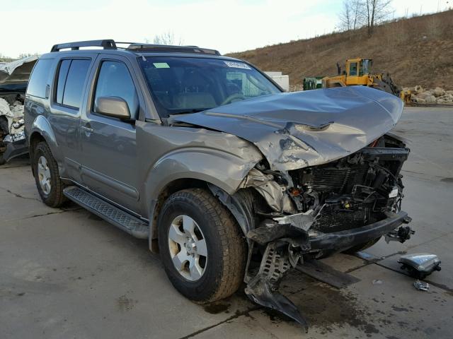 5N1AR18U47C617512 - 2007 NISSAN PATHFINDER BEIGE photo 1