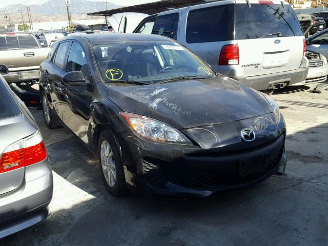 JM1BL1L80C1568187 - 2012 MAZDA 3 I BLACK photo 1