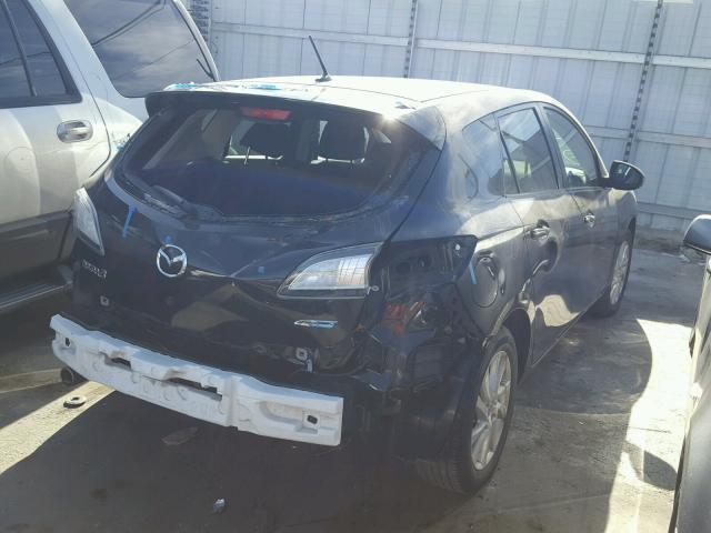 JM1BL1L80C1568187 - 2012 MAZDA 3 I BLACK photo 4