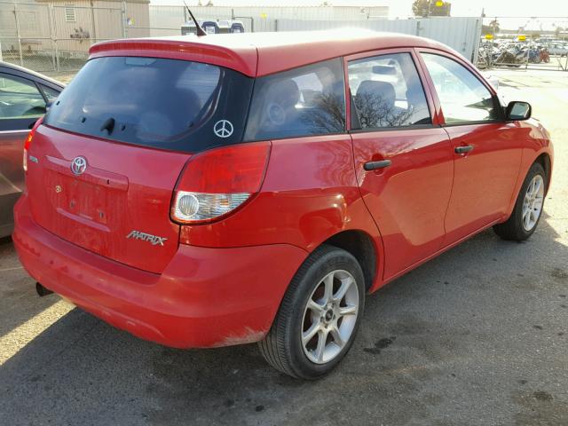 2T1KR32E74C270217 - 2004 TOYOTA MATRIX 红色 照片 4