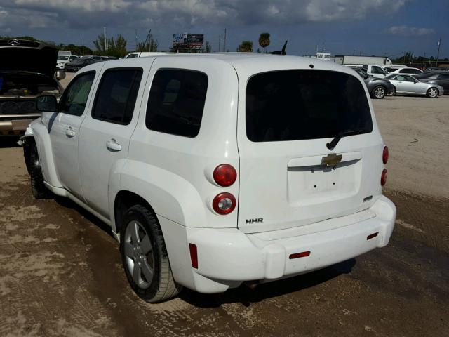 3GNBAAFW4BS616150 - 2011 CHEVROLET HHR LS WHITE photo 3