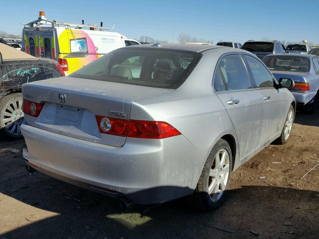 JH4CL96985C032603 - 2005 ACURA TSX SILVER photo 4