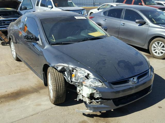 1HGCM82646A003120 - 2006 HONDA ACCORD EX GRAY photo 1