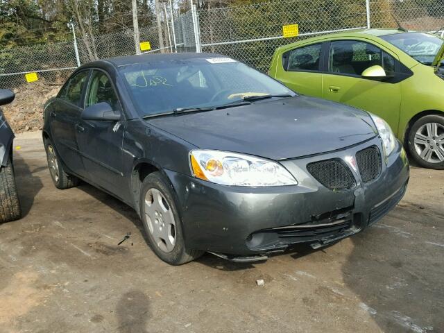 1G2ZF55B764253643 - 2006 PONTIAC G6 SE GRAY photo 1