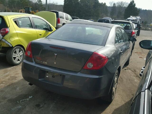 1G2ZF55B764253643 - 2006 PONTIAC G6 SE GRAY photo 4