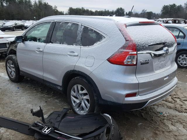 2HKRM4H77FH602636 - 2015 HONDA CR-V EXL SILVER photo 3