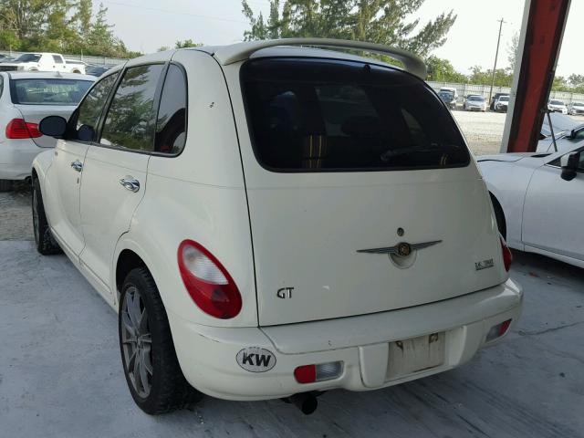 3A8FY78G36T221481 - 2006 CHRYSLER PT CRUISER WHITE photo 3