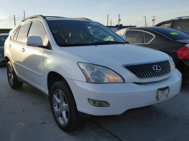 JTJGA31U440026876 - 2004 LEXUS RX 330 WHITE photo 1