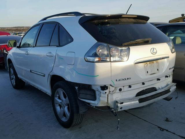 JTJGA31U440026876 - 2004 LEXUS RX 330 WHITE photo 3