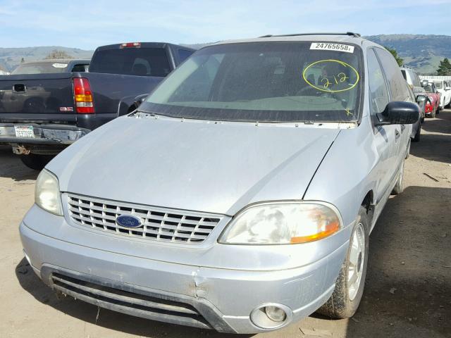 2FMZA51473BA21459 - 2003 FORD WINDSTAR L GRAY photo 2