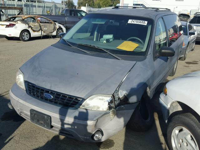 2FMZA51401BB56490 - 2001 FORD WINDSTAR L GRAY photo 2