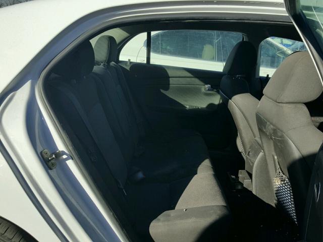 1G1ZC5EB6AF129776 - 2010 CHEVROLET MALIBU 1LT 白色 照片 6