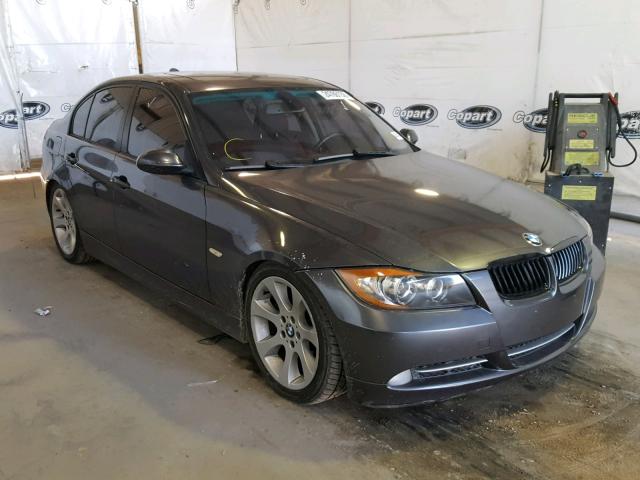 WBAVB73527PA65112 - 2007 BMW 335 I BLUE photo 1