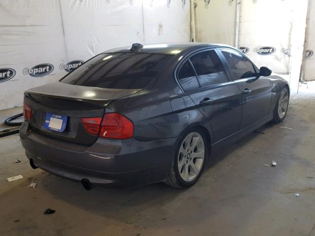 WBAVB73527PA65112 - 2007 BMW 335 I BLUE photo 4