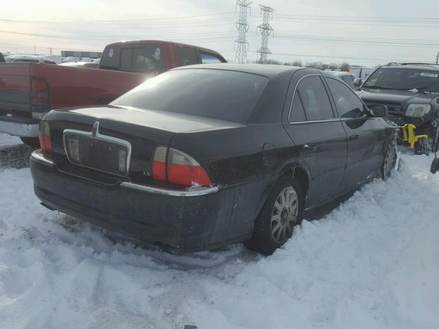 1LNHM86S23Y677048 - 2003 LINCOLN LS BLACK photo 4