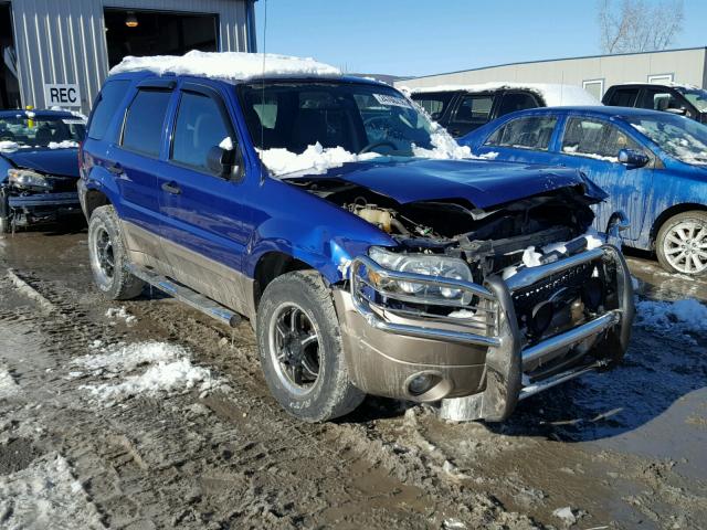 1FMYU93195DA15043 - 2005 FORD ESCAPE XLT BLUE photo 1