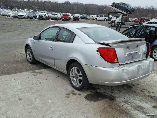 1G8AW14F14Z106265 - 2004 SATURN ION LEVEL SILVER photo 3