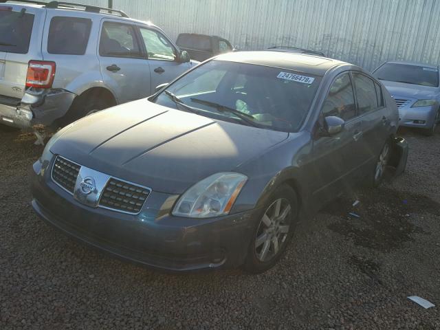 1N4BA41E25C836718 - 2005 NISSAN MAXIMA SE CHARCOAL photo 2