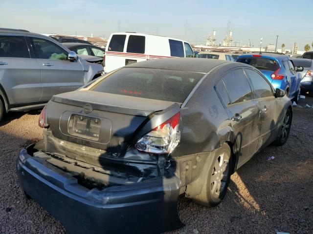 1N4BA41E25C836718 - 2005 NISSAN MAXIMA SE CHARCOAL photo 4