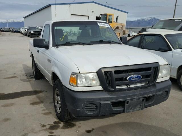 1FTYR10D79PA43255 - 2009 FORD RANGER WHITE photo 1