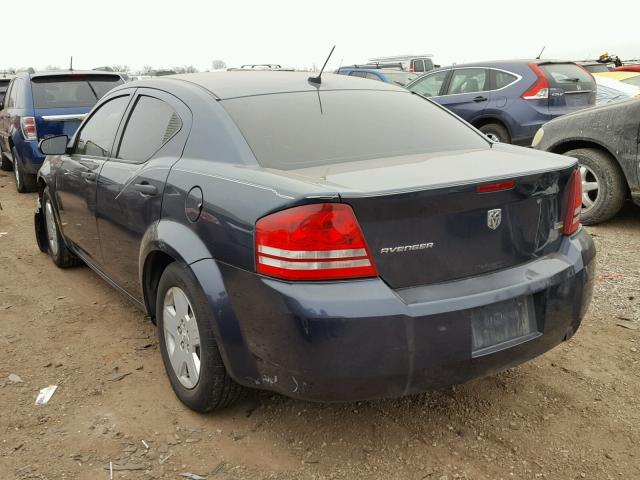 1B3LC46RX8N231506 - 2008 DODGE AVENGER SE BLUE photo 3