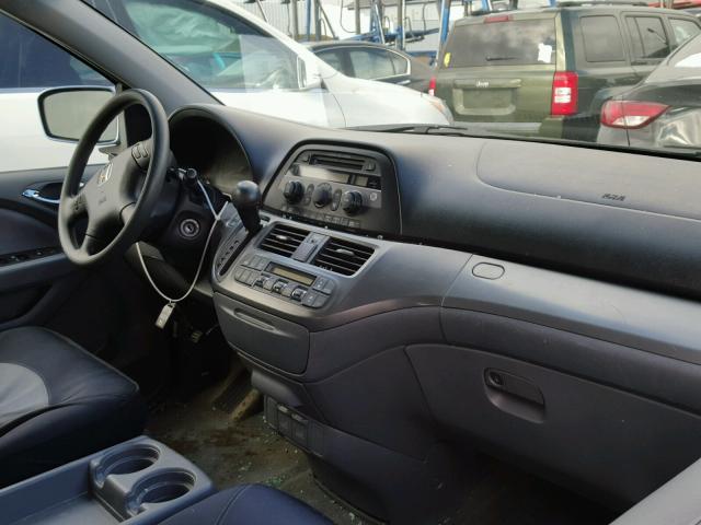 5FNRL38447B094211 - 2007 HONDA ODYSSEY EX BLUE photo 5