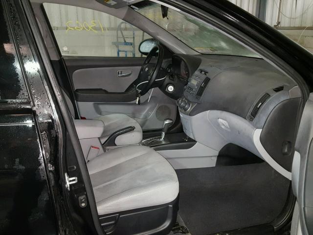 KMHDU4AD3AU021512 - 2010 HYUNDAI ELANTRA BL BLACK photo 5