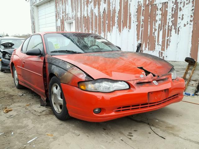 2G1WX15K719254813 - 2001 CHEVROLET MONTE CARL RED photo 1