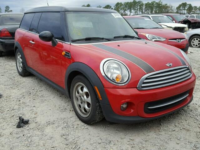 WMWZF3C53ET492749 - 2014 MINI COOPER CLU RED photo 1