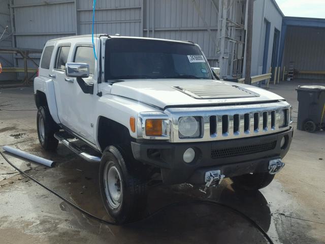 5GTDN13E778122116 - 2007 HUMMER H3 WHITE photo 1