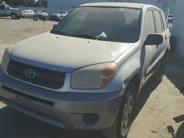 JTEGD20V550082983 - 2005 TOYOTA RAV4 SILVER photo 2