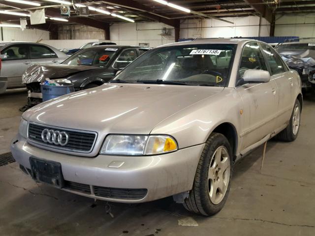 WAUED28D2WA253480 - 1998 AUDI A4 2.8 QUA TAN photo 2