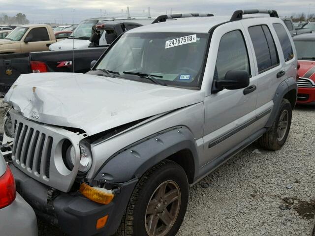 1J4GK38K16W221736 - 2006 JEEP LIBERTY RE GRAY photo 2