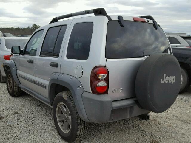 1J4GK38K16W221736 - 2006 JEEP LIBERTY RE GRAY photo 3