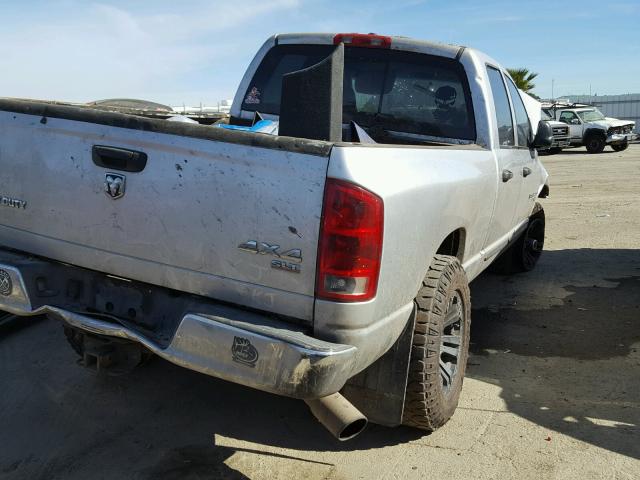 3D7KS28C76G280197 - 2006 DODGE RAM 2500 S SILVER photo 4