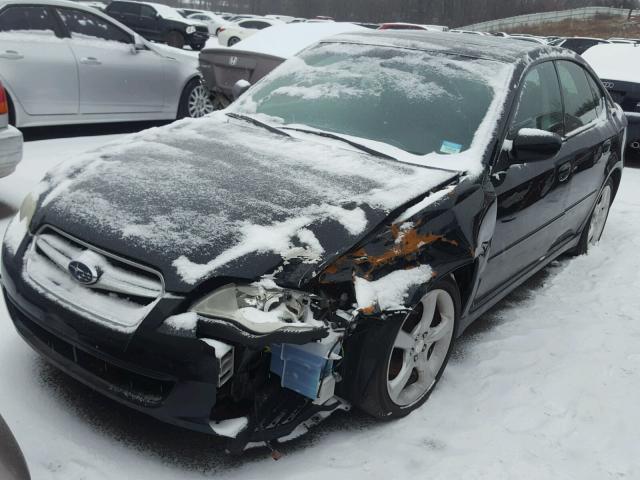 4S3BL626587224257 - 2008 SUBARU LEGACY 2.5 BLACK photo 2