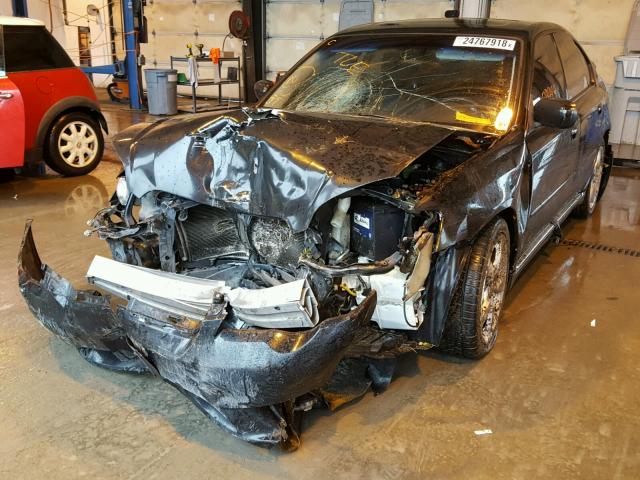 4S3BL626167202401 - 2006 SUBARU LEGACY 2.5 BLACK photo 2