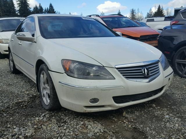 JH4KB16565C014260 - 2005 ACURA RL თეთრი ფოტო 1