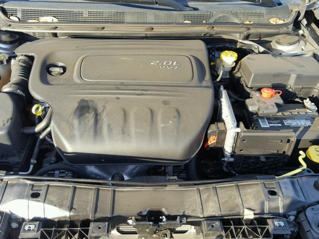 1C3CDFAA4FD432320 - 2015 DODGE DART SE GRAY photo 7