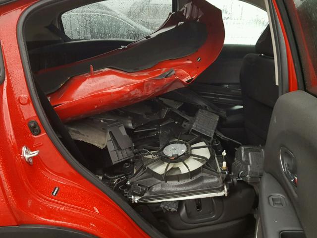 3CZRU6H5XHM716647 - 2017 HONDA HR-V EX RED photo 6