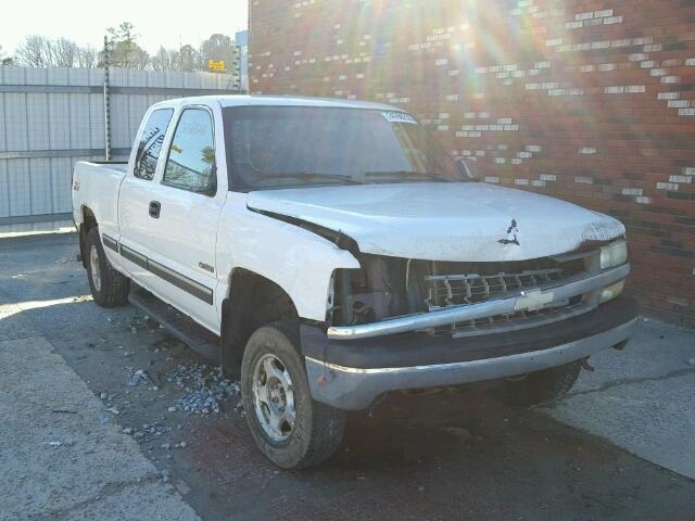 2GCEK19T7X1171376 - 1999 CHEVROLET SILVERADO WHITE photo 1