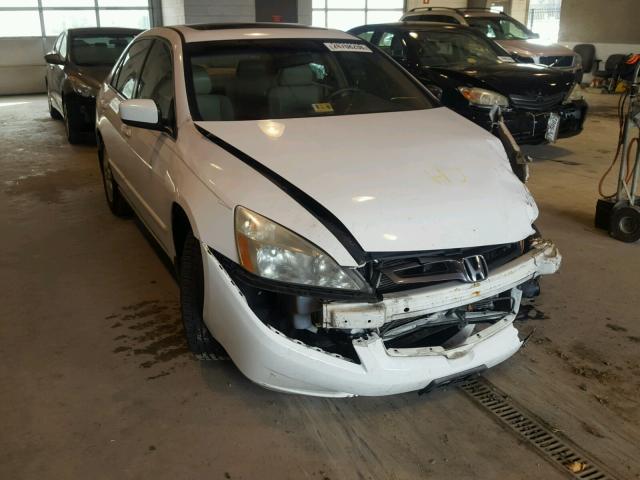 1HGCM66595A036246 - 2005 HONDA ACCORD EX WHITE photo 1