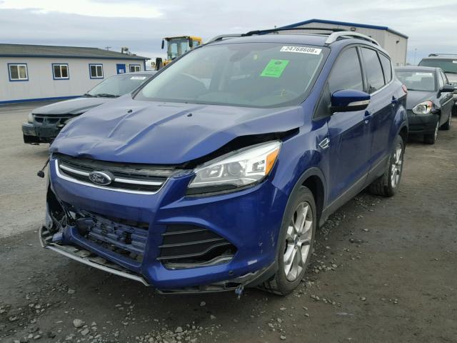 1FMCU9J98FUA53173 - 2015 FORD ESCAPE TIT BLUE photo 2