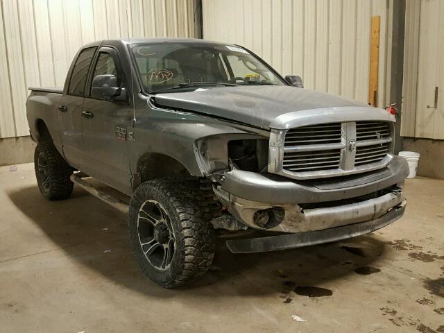 3D7KS28A08G163322 - 2008 DODGE RAM 2500 S GRAY photo 1